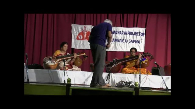 SAPNA: EKAAHAM: 24 HOURS OF VEENA VADHANAM: JAYARAMBHAM: RAJESWARI PARITI AND SARASWATHI RANGANATHAN