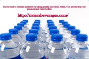 Find Clean Water For drinking With Promotional Water Bottles