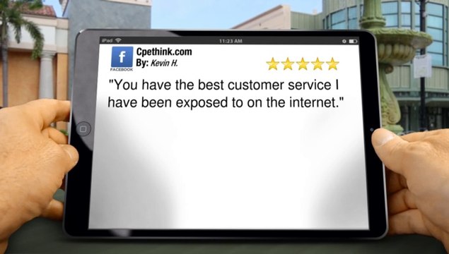 Cpethink.com Evergreen Incredible 5 Star Review by Kevin H.