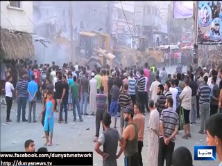 Dunya News - New Israeli air strikes raise Palestinian toll above 200