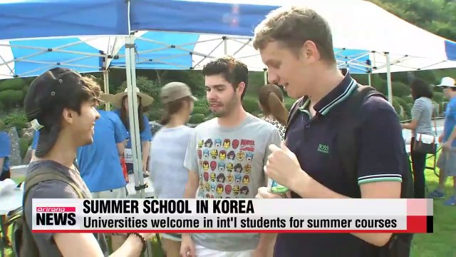 Korean universities offer summer courses for int'l students