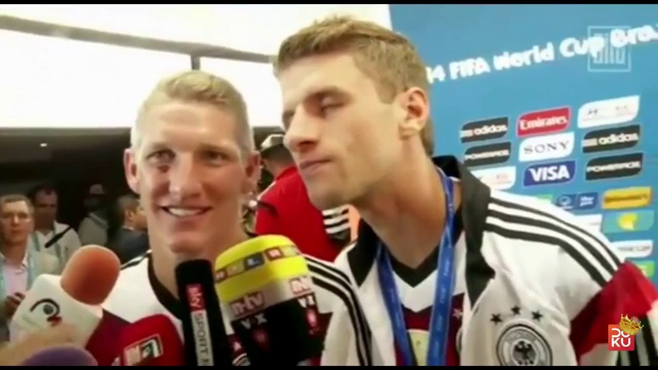 Thomas Müller - WELTMEISTER samma, den Pott hamma ...