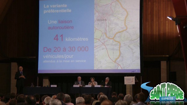 Contournement Est de Rouen - liaison A28-A13 - Ouverture à Rouen - 8 Stéphane Martot, la concession, ce n'est pas la sécurité sociale, questions sur la concession et le péage, pour la dréal, la concession est utile, et créée...