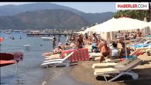 Marmaris Sıcaklıklar Arttı Plajlar Doldu