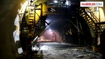 Türkiye'nin en uzun tüneli Ovit'te 10,6 kilometre yol alındı -