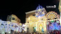 passaggio dei cavalieri e del carro in piazza vittorio veneto   festa della bruna 2014