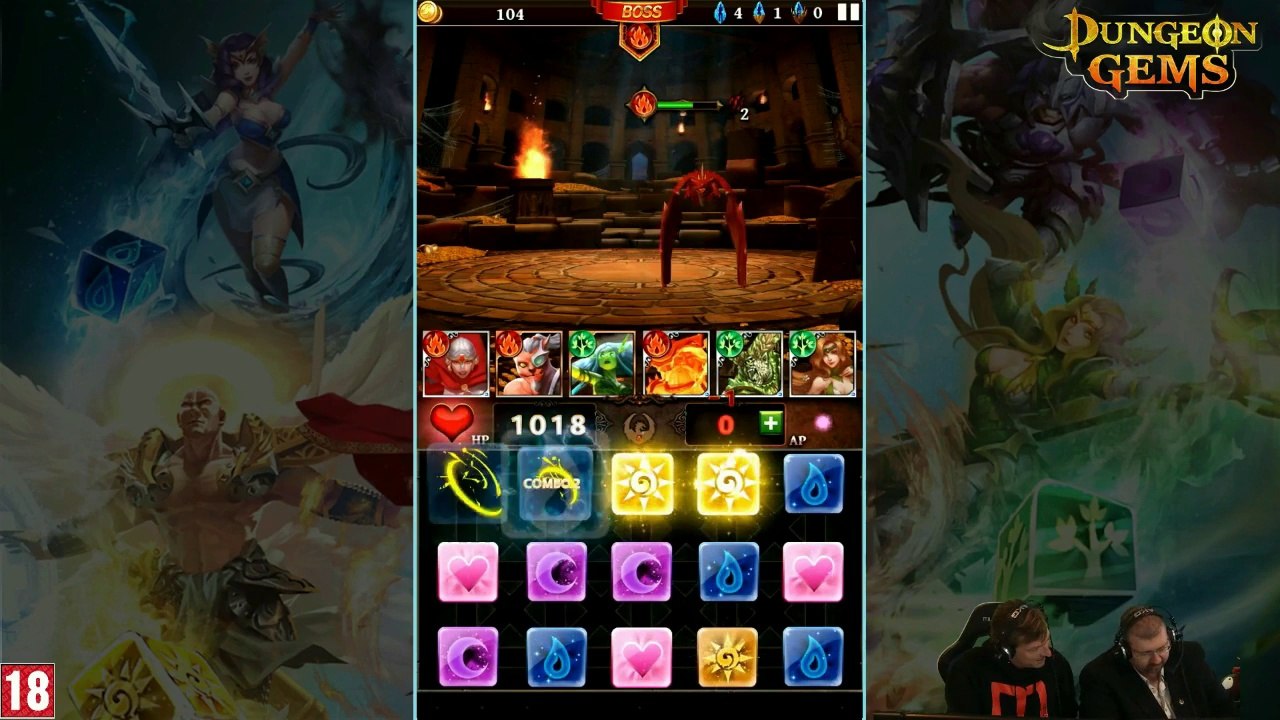 Découverte & Présentation Dungeon Gems avec bob...