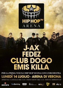 Hip hop tv Arena. Live all'ultimo beat