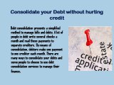 Debt Consolidation | Consolidate your debt