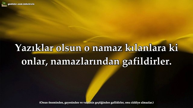 Nabil Ar Rifai - 107 - Maun Sûresi ve Meali ᴴᴰ 720p