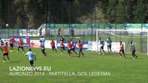 AURONZO 2014 - Partitella Lazio, gol Ledesma