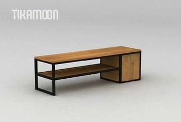 Banc TV en Teck 140 Urban Tikamoon