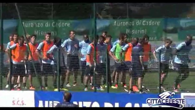 ALLENAMENTO - LUGLIO AURONZO MATTINA 16 SS LAZIO 2014
