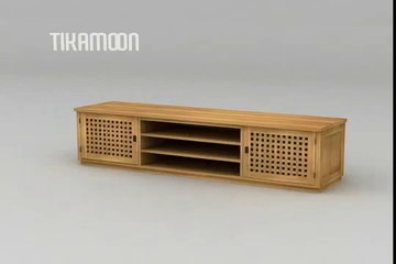 Meuble TV en Teck 200 Kwad Tikamoon