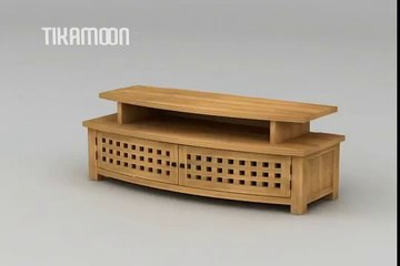 Meuble TV en Teck 140 Kwad Tikamoon