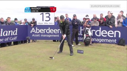 Download Video: Amazing golf shot : Rory McIlroy Hit a 436 Yard Drive at the Scottish Open