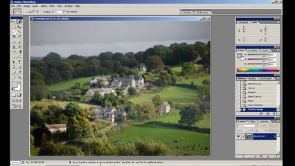 Photoshop 7 basic image editing