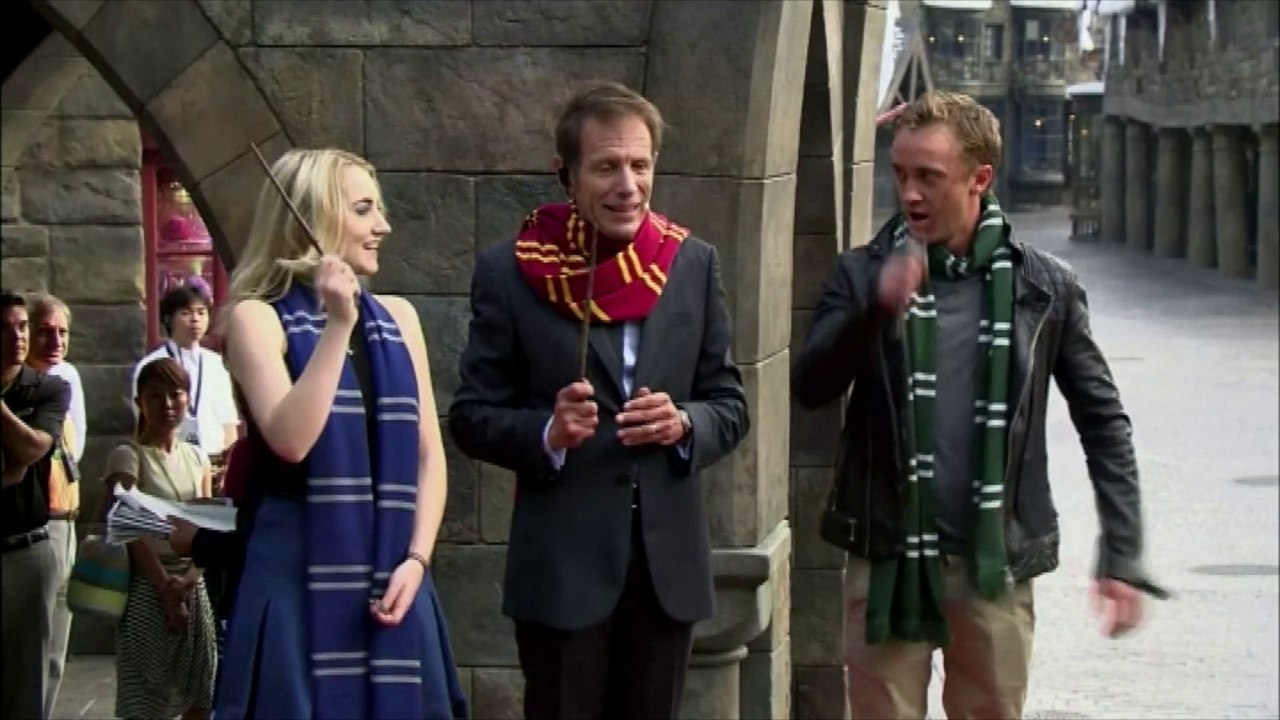 Drago et Luna ouvrent un nouveau parc Harry Potter ouvre au Japon