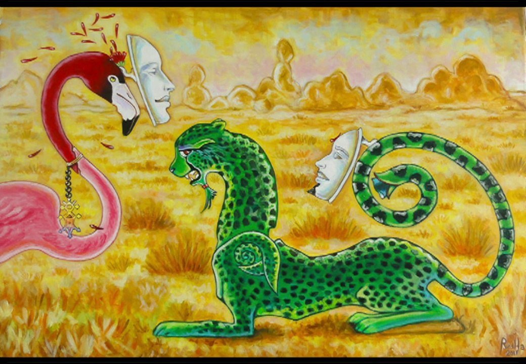 Exposition "Des masques sur les couleurs" de Benidiri Redha