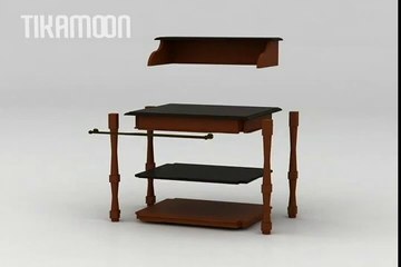 Meuble Tikamoon - salle de bain Lemba solo