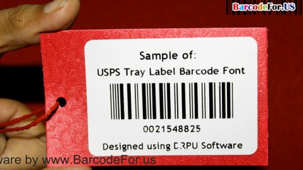 Create and print barcode labels for different industry