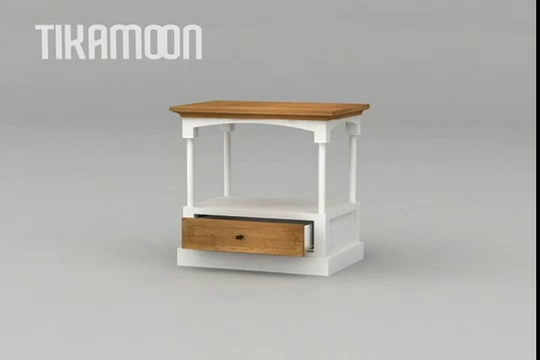 Tikamoon meuble de salle de bain Blues solo