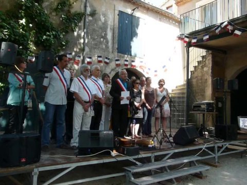 Discours de René Revol, Maire de Grabels lors du 14 juillet 2014