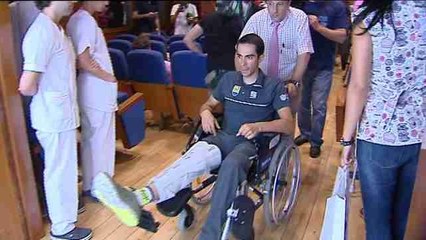 Spanish cyclist Contador avoids surgery