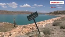 Sivas 4 Eylül Barajında Su Seviyesi Düştü