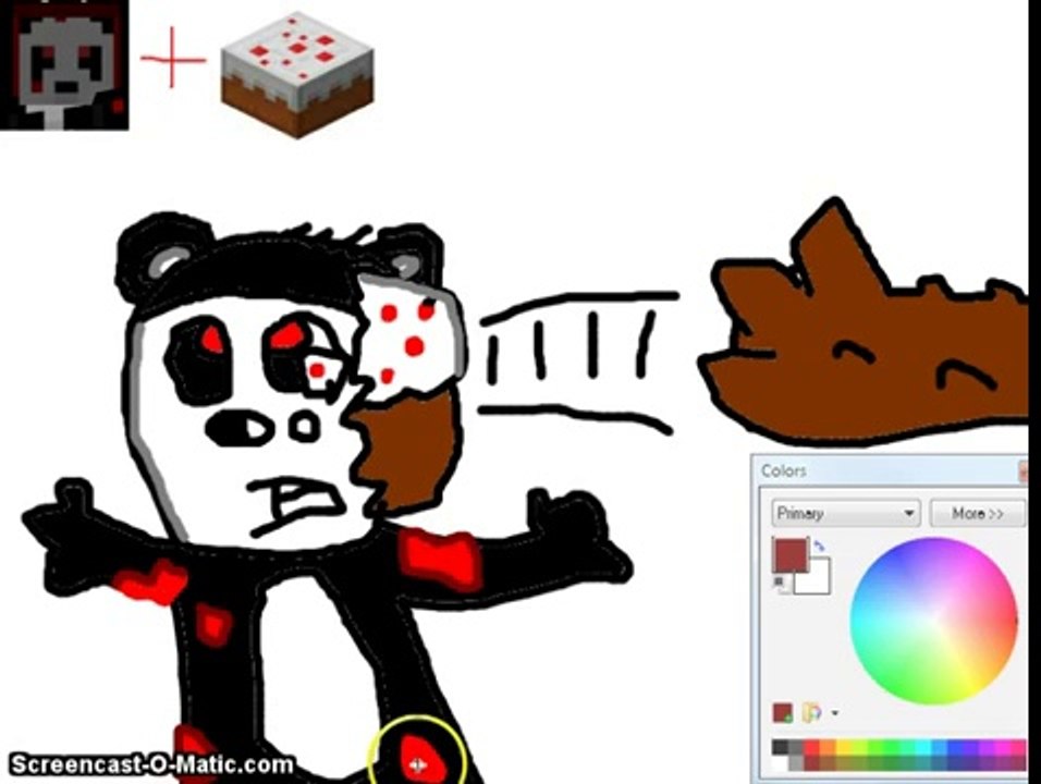 How_to_draw_Thekillerpandabare_with_a_cake_bieng_smashed_into_his_face