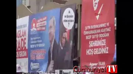 Hakan Şükür'e pankartlı protesto