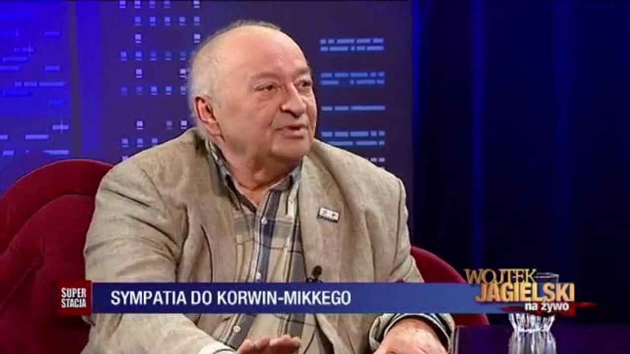 Bohdan Łazuka popiera Janusza Korwin-Mikkego (15.07.2014)