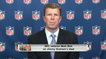 Matt Birk on Graham's contract: 'He's earned it'