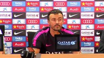 Luis Enrique, encantado con su tidente sudamericano