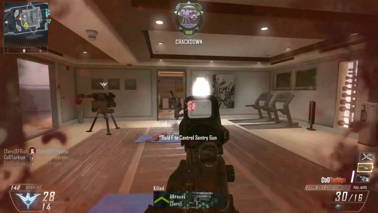Black Ops 2 Botlu Oynuyoruz TDM Part-1