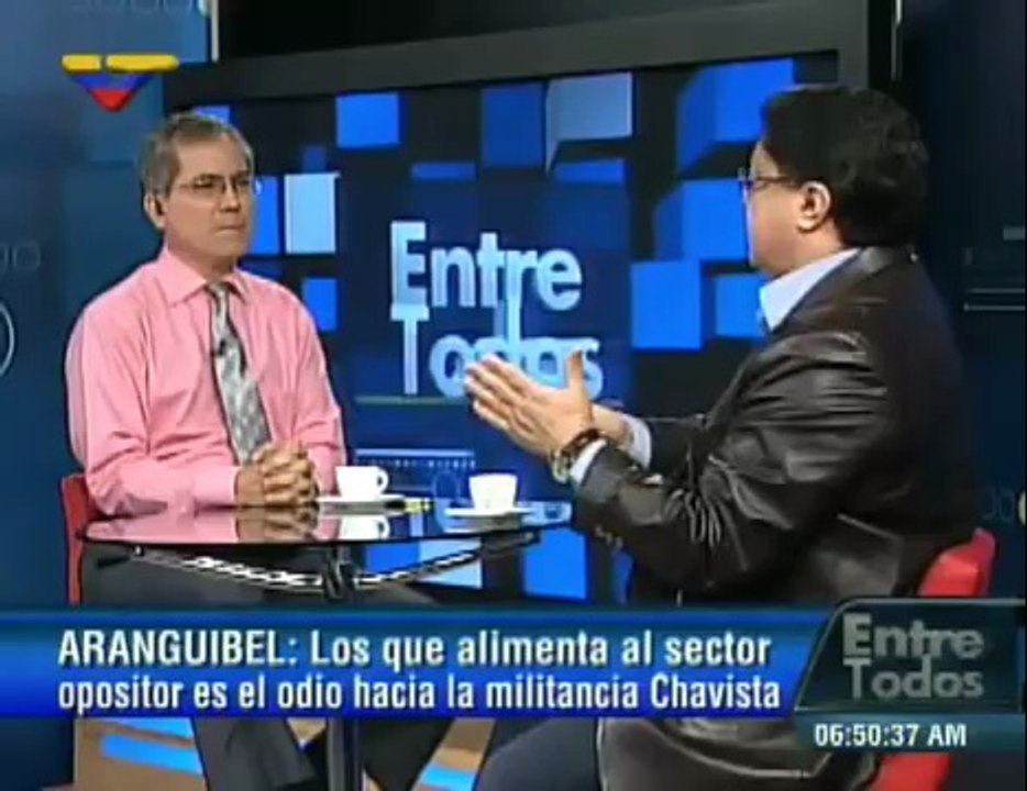 (Vídeo) Entre Todos con Luis Guillermo García del 16.07.2014 (2/4)