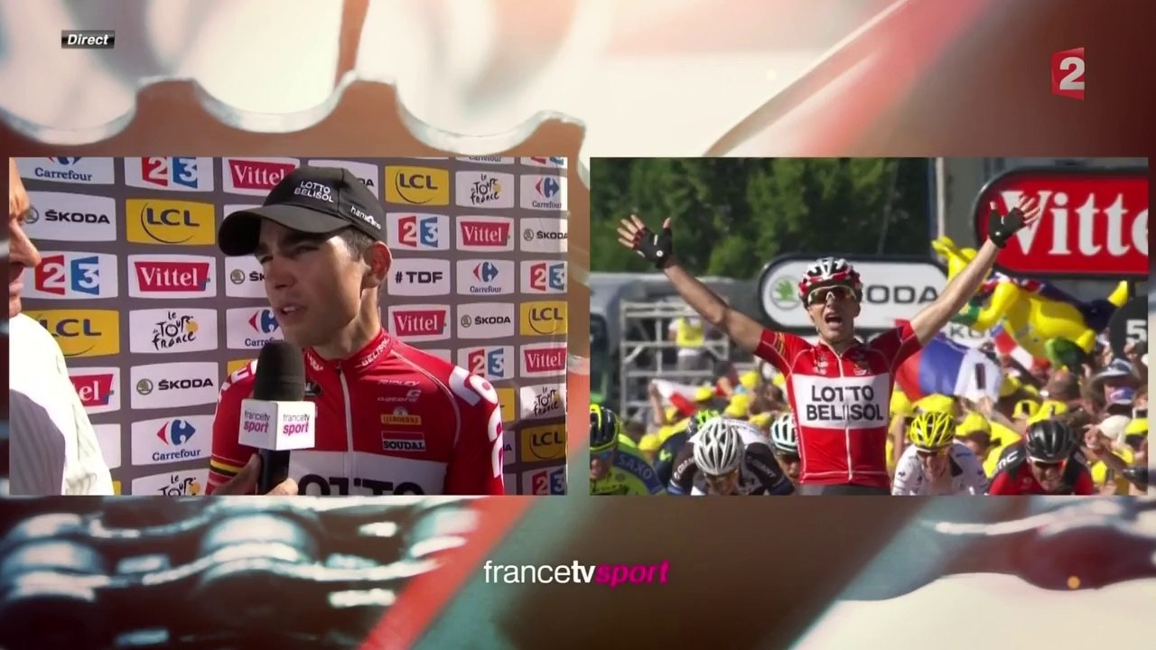 Tour de France : "Je devrais peut-être tenter plus souvent", lance Tony Gallopin