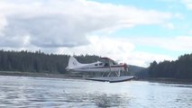 Avion VS Baleine - l'hydravion évite la grosse baleine de justesse à l'atterrissage!