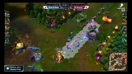 KT Arrows vs NaJin W Shield - QuarterFinal - OGN SUMMER 2014 PART 10