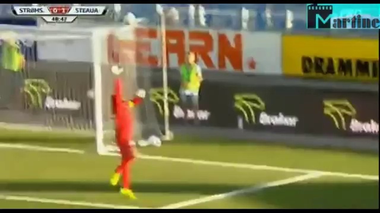 Champions League 2014/15. 2 round. 1 match. Strömsgodset 0-1 Steaua Bucharest