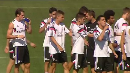 Tercer día de trabajo del Real Madrid