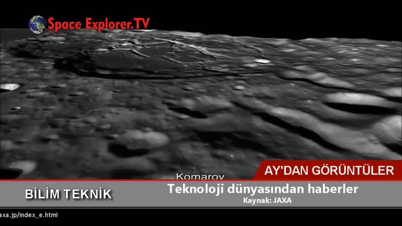 3D Ay turu | Japon uzay aracının çektiği 3D Ay görüntüleri