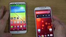 LG G2 vs. Samsung Galaxy S4 - Which Is Faster