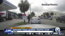 Dashcam Captures Fight Between Two Miami Cops