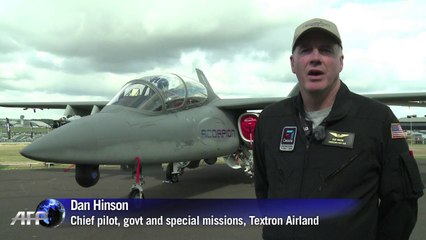 Farnborough air show: introducing the Scorpion jet