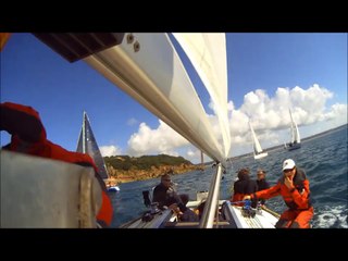 Tour des Ports de la manche 2014  Départ de Jersey