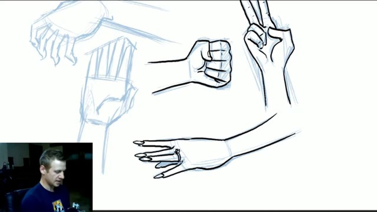 How to Draw Hands (Comic and Cartoon)