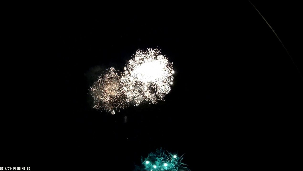 Millau - Feu d'artifice 14.07.2014