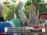 Cumhurbaşkanı Adayı Başbakan Erdoğan Antalya'da Mitingde Halka Hitap Ediyor