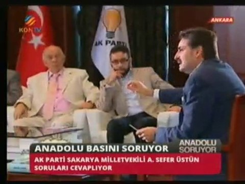 Ak Parti Sakarya Milletvekili Ayhan Sefer Üstün Anadolu Soruyor Programında Gündemi Değerlendiriyor